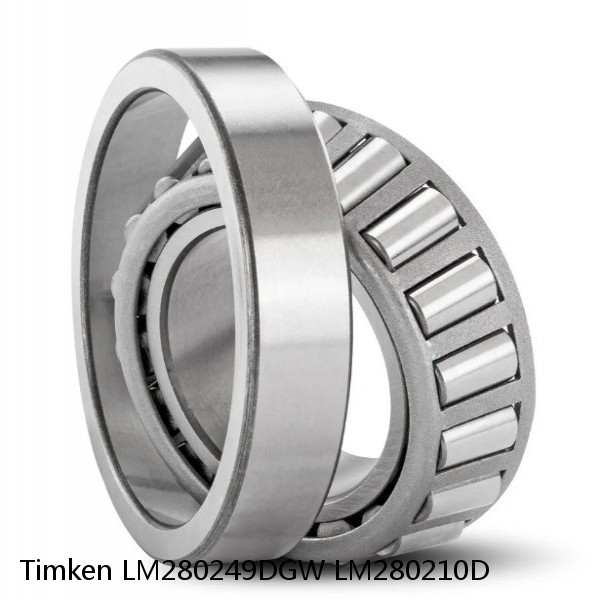 LM280249DGW LM280210D Timken Tapered Roller Bearing