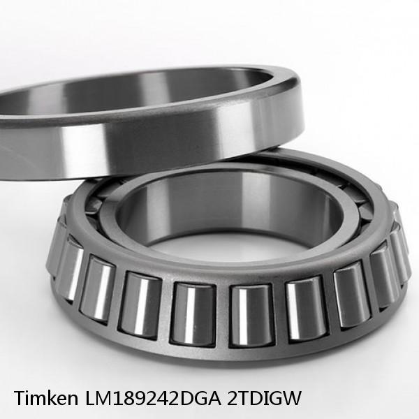 LM189242DGA 2TDIGW Timken Tapered Roller Bearing #1 small image