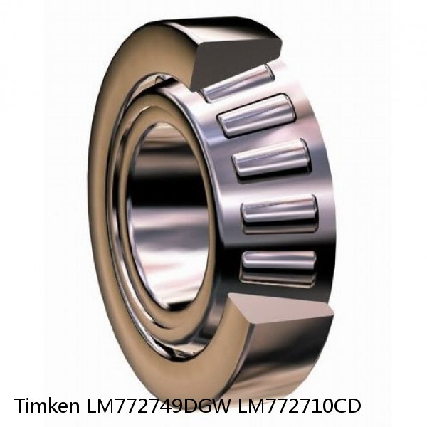 LM772749DGW LM772710CD Timken Tapered Roller Bearing