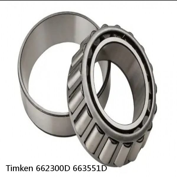 662300D 663551D Timken Tapered Roller Bearing