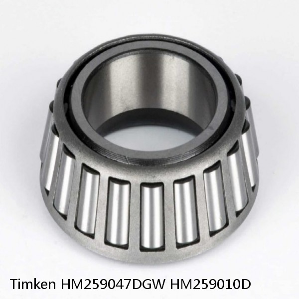 HM259047DGW HM259010D Timken Tapered Roller Bearing #1 image