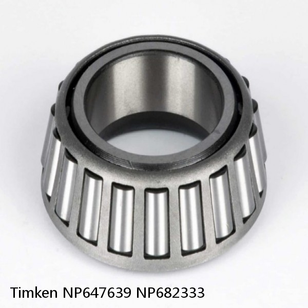 NP647639 NP682333 Timken Tapered Roller Bearing #1 image