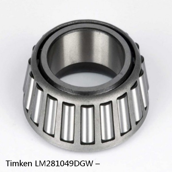 LM281049DGW – Timken Tapered Roller Bearing #1 image
