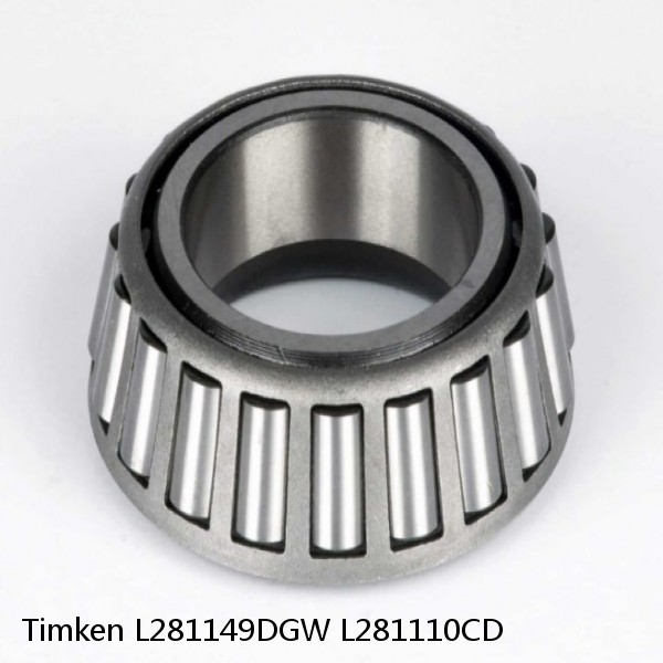 L281149DGW L281110CD Timken Tapered Roller Bearing #1 image