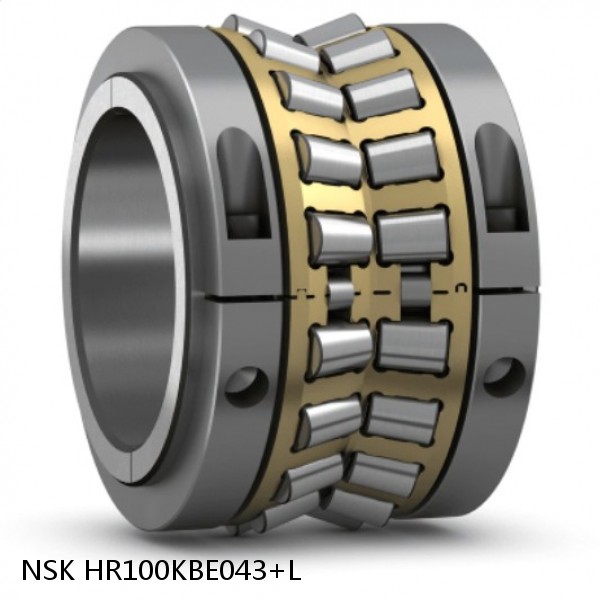 HR100KBE043+L NSK Tapered roller bearing #1 image